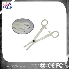 Tattoo body piercing tools Disposable Slotted Sponge Forceps